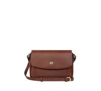 Hexagona - Sac porté travers - Compatible téléphone portable - Pour Femme - Collection Ondine - Marron