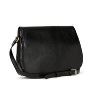 Hexagona - Sac porté Travers - Compatible téléphone Portable - pour Femme - Collection République - Noir - en Cuir