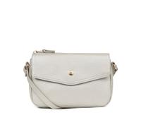 Sac porté travers LUNA Argent en cuir Noor Argent