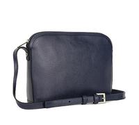 Hexagona - Sac porté Travers - pour Femme - Collection République - Marine - en Cuir