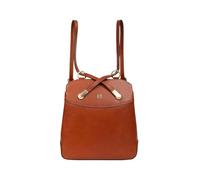 Hexagona - Sac transformable - Compatible téléphone portable - Pour Femme - Collection Ondine - Cognac