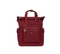 Hexagona - Sac transformable - Matière waterproof - Compatible format A4 - Pour Femme - Collection Yona - Carmin