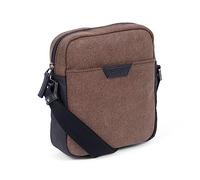 Hexagona - Sacoche - Compatible téléphone Portable - pour Homme - Collection Journey - Marron