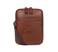 Hexagona - Sacoche - Compatible téléphone portable - Pour Homme - Collection Stuart - Marron