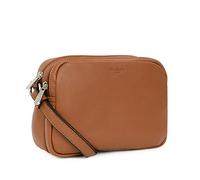 Hexagona - Trotteur - Compatible téléphone Portable - pour Femme - Collection Confort - Tan - en Cuir