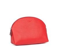 Hexagona - Trousse à Maquillage - pour Femme - Collection Confort - Fraise - en Cuir