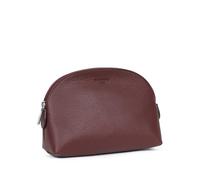 Hexagona - Trousse à Maquillage - pour Femme - Collection Confort - Prune - en Cuir