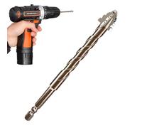 Hexagonal Drill Bit - Alloy Multi Size 0.6-1.2cm | Eccentric Twist Serrated Drill Bit, Multi Edged Cutting Head | Fast Drilling Electric Drills Accessory For Tile Concrete Marble Brick Wood Use