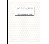 Hexagonal Graph Notebook for Organic Chemistry: 120 Pages, 1/4 Inch Hexagons, 8.5 x 11 Inches, Paperback