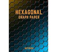 Hexagonal Graph Paper Notebook: 150 Pages Hexagon Workbook For Organic Chemistry Drawings