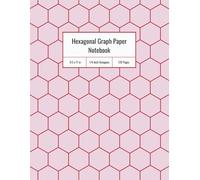 Hexagonal Graph Paper Notebook: Perfect for Organic Chemistry and Molecular Diagrams: Hexagon Grid Paper (1/4 Inch) for Drawing Chemical Structures, Lab Notes, and Study