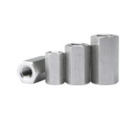 Hexagonal Long écrou Connecteur de tige hexagonale en acier inoxydable 304 A2, extension longue, manchon Joint, écrou d'accouplement tubulaire, 1 pièce(Length 30mm,M14 1PC)