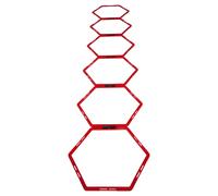 Hexagone d'agilité Pure2Improve Rouge TU