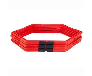 Hexagone d'agilité Pure2Improve Rouge TU