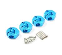 Hexagone de Roue Alu Bleu pour Tamiya TT02 (x4) - FTTA021B