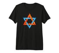 Hexagramme du feu et de l'eau T-Shirt Haut de Gamme