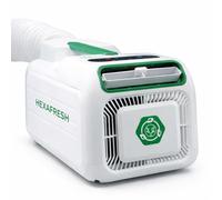 HEXAPRO+ Climatiseur Portable avec Chauffage d’Appoint pour Studio, Chambre, Camping-Car & Van - 4800 BTU, Gaz R290, Mode Turbo, Déshumidificateur & Ventilateur, jusqu’à 15 m²