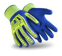 HexArmor Rig Lizard Fluid 7101 Gants de protection résistants aux chocs Bleu Jaune Taille 07