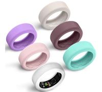 Hexasider Lot de 6 coques de protection en silicone anti-rayures pour bagues intelligentes de 7 mm et 8 mm pour entraînement de salle de sport pour homme et femme, S for 6/7/8/9/10, Silicone, Pas de