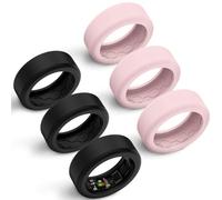 Hexasider Lot de 6 coques de protection en silicone anti-rayures pour bagues intelligentes de 7 mm et 8 mm pour entraînement de salle de sport pour homme et femme, S for 6/7/8/9/10, Silicone, Pas de