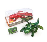HEXBUG Dragon télécommandé - Jouet Rechargeable pour Enfants - Figurine de Dinosaure robotique réglable - Les Couleurs Peuvent Varier