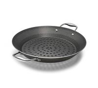 HexClad Poêle à barbecue hybride antiadhésive, passe au lave-vaisselle, au barbecue et au four jusqu'à 482,2 °C