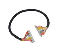 HEXEH Avec boîtier IDC50 câble de connexion répartiteur de noyau câble bullhorn FK50-1M, 5M, 6M, 8M, 10M câble de connexion câble de signal(0.5M,Alignments)