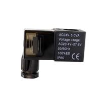 HEXEH Bobine d'électrovanne hydraulique AC24 V 4V210-08 4V310-10 for Applications hydrauliques, pneumatiques, industrielles et Autres.