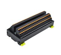 HEXEH Bornier de câblage, répartiteur, alimentation parallèle, branchement direct commun, 50 entrées, 50 sorties, SM-FX5050-B5T