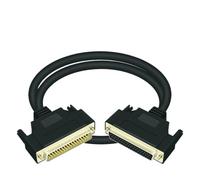 HEXEH Câble d'extension DB50, bornier de commande industriel, ligne haute vitesse, 3 rangées, DB 50 broches, fil blindé mâle à femelle(1M,Male to Female)