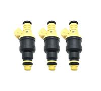 HEXEH Injecteur de Carburant 3 Pièces pour Moto - Modèle 0280150210 - Métal - NPT - 10 mm - Fileté - 3 Ports - Injecteur de Carburant pour Moto - BMW K75, K1100, K1200 (1985-1996)