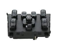 HEXEH Lève-vitres électriques Bouton Central De Verrouillage Porte Commutateur Combiné Commande Fenêtre d'alimentation pour Mercedes W163 ML Classe 1638206610 Bouton Leve Vitre