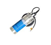 HEXEH Mini Pompe à Eau Solaire Submersible 12V 24 V, Grand débit = 70M, for l'extérieur, Jardin, puits Profond, Lavage de Voiture, Nettoyage de cale, 12 24 V (Color : 12V, Size : 8L)