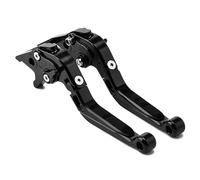 HEXEH Poignée Frein Spéciale Modifiée Levier Frein Guidon À Espacement Réglable Poignée Extensible Pliable Levier De Frein d'embrayage(11 Star Yellow)