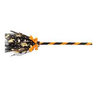 Hexenbohnstab | Accessoires Halloween amovibles avec balai rampant pour les fêtes en costumes et la boîte photo | Balai de sorcière maléfique comme décoration ou accessoires pour le revêtement, l'évén