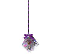 Hexenbohnstab | Accessoires Halloween amovibles avec balai rampant pour les fêtes en costumes et la boîte photo | Balai de sorcière maléfique comme décoration ou accessoires pour le revêtement, l'évén