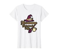 Hexenmama ne Vole qu'avec Kaffee Addict Witchy Coffee Lover T-Shirt Graphique avec Valeur