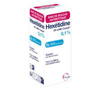 HEXETIDINE EG LABO CONSEIL 0,1% Solution pour Bain de Bouche - Flacon 200 ml De