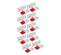 HEXHUASR Loquets magnétiques ultra-fins for portes et tiroirs de cuisine(10 Pack)