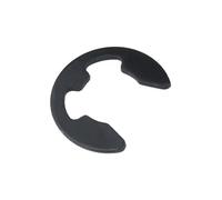 HEXHUASR Lot de 10/50/100 rondelles de retenue en Acier Inoxydable 304/acier MN 65#, circlips en E, M1.2, M1.5, M2, M3, M3.5, M4, M5, M6, M7, M8 à M13(65-Manganese Steel,M13 10pcs)