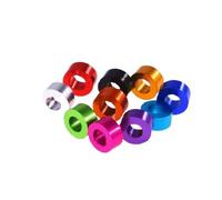 HEXHUASR Lot de 10 à 20 rondelles Plates en Aluminium colorées M3 M4 M5 M6 M8 M10 for pièces RC(M3X6X1.5 20PCS,Purple)