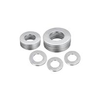 HEXHUASR Lot de 20 Joints d'étanchéité Plats en Aluminium M6 M7 M8 M9 M10 M11 à M24, épaisseur 1,5 mm/2 mm(M10X14 20pcs,Thickness 1.5mm)