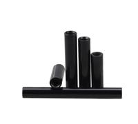 HEXHUASR Lot de 5 ou 10 entretoises Rondes en Aluminium Noir, M2, M2.5, M3, M4, M5, for multirotors RC(10mm)