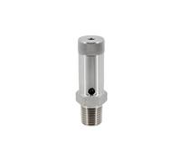 HEXHUASR Soupape de décharge de Pression de gaz réglable 1/4" NPT Tout en Acier Inoxydable 304 à Ressort for pièces de Remplissage de Bouteilles de Brassage Maison(Long)