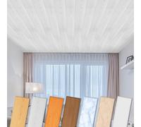 HEXIM panneaux de plafond en XPS 100x16,7cm - revêtement de plafond moderne en plastique polystyrène (20 mètres carrés P-02) panneaux de plafond adaptés aux pièces humides