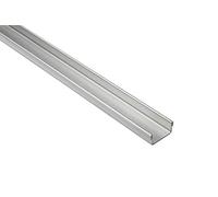 HEXIM rails à carreler/rails inox, argent brossé 2m - grand choix de hauteurs de rails et de profils, inox V2A - profil en U de 23mm