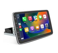 Hexinex Autoradio 1 din Android 13 Universel Voiture avec | Écran Tactile 10 Pouces | GPS, Carplay, Android Auto | WiFi, Bluetooth, FM RDS, USB | Commande au Volant [1Go+32Go]
