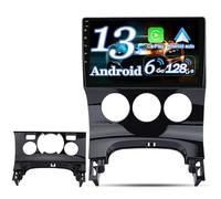 Hexinex Autoradio Android 13 [6Go+128Go] pour Peugeot 3008(2009-2015) avec 4G Carplay Android Auto 9 Pouces Écran GPS BT WiFi USB DSP Commande au Volant