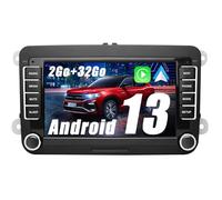 Hexinex Autoradio Android 7" HD pour VW Golf 5/6, Passat, Polo, Seat, Skoda | Écran Tactile, Bluetooth, CarPlay, Android Auto, GPS, WiFi, FM RDS，2Go + 32Go