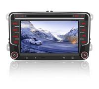 Hexinex Autoradio Bluetooth 7" Écran Tactile HD pour Golf 5 6 VW Passat Polo Seat Skoda Sharan Caddy | Compatible Commande Volant, RDS, USB/BT/CD, Mirrorlink, Intégration Véhicule d'origine